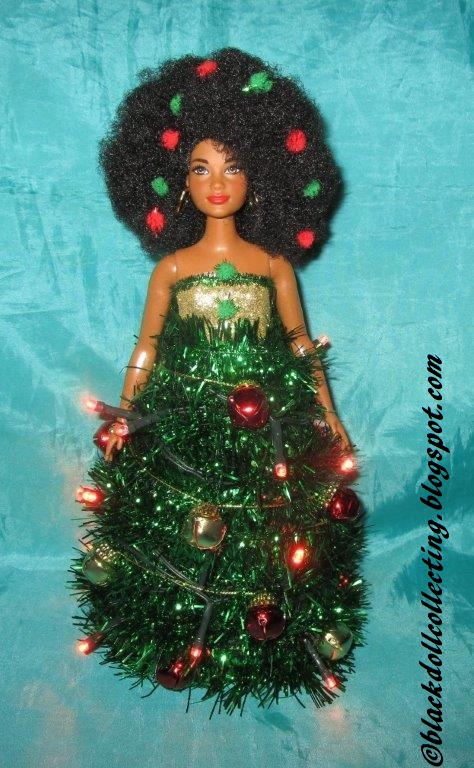 Barbie size shop christmas tree